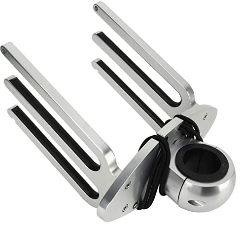 Aramox Surfboard-Halterung, Wakeboard Halterung Boot, Wakeboard-Tower-Rack, Verstellbarer Winkel, Wakeboard-Halterung, Polierte Aluminiumlegierung für 1,89 Zoll, 2,36 Zoll, 2,48 Zoll Klemmrohre