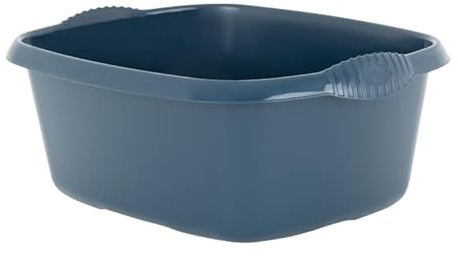 Aurora - 39cm High-Grade Rectangular Washing Up Bowl Basin With 12L Capacity – Navy