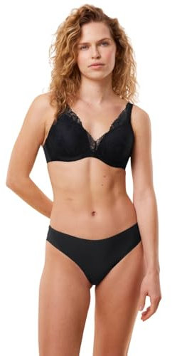 Triumph Women's Body Make-Up Illusion Lace WP Bra, Black, 34D