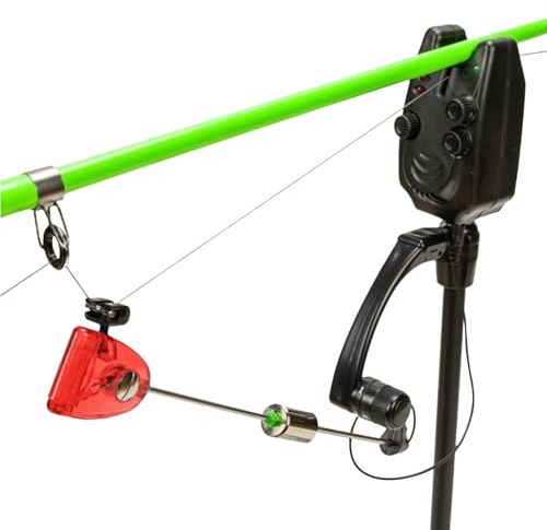 Indicador de mordida de Pescado, luz de Alerta de - Accesorios de Alarma de Cebo de,Lámpara indicadora de mordida Impermeable fácil de aplicar para una Visibilidad Mejorada para la