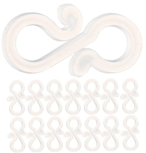 OKUMEYR Clips pour Guirlandes Lumineuses de Noël D'extérieur 100 Pcs
