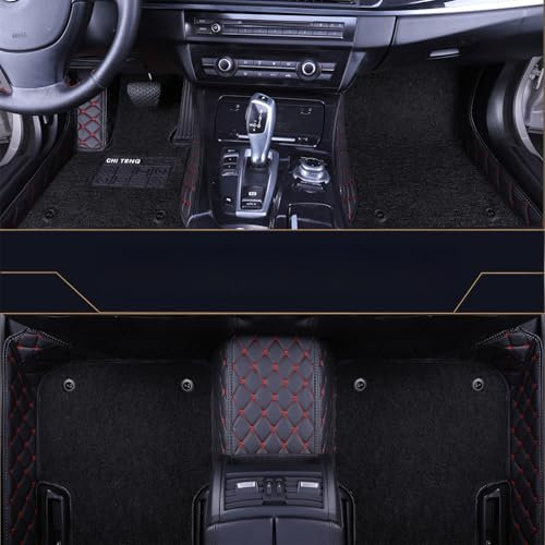 ZSYYDS Automatte für KIA Sorento(7seats) 2015-2020,rutschfeste Auto FußMatten,Autoteppich passend,Wasserfest Autofußmatten-Set,C