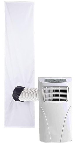 Joint de fenêtre pour climatiseur - Tissu d'étanchéité pour aération de fenêtre - Accessoires de climatisation coupe-vent pour climatiseur sèche-linge