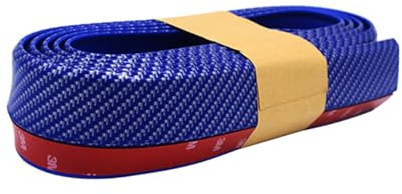 FENVY Coche Alerón Delantero para Hyundai I30 I30N 2018 2019 2020 2021,Alerón de Parachoques Delantero Splitter Difusor Lip Kit Protección Accesorios,G-Blue Carbon Fiber