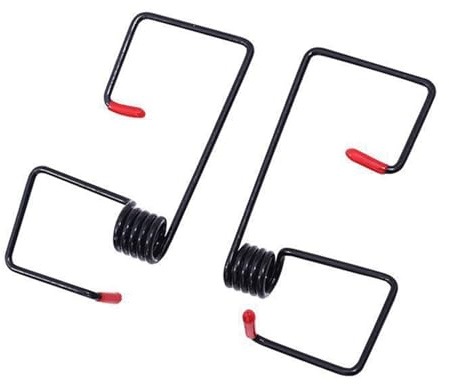 WATERBELINE Molla tergicristallo per auto, 9 cm, universale, intelligente, in metallo, gomma, tergicristallo a molla