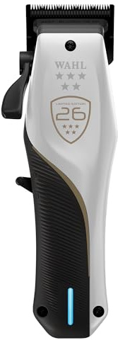 Wahl Vapor CE, Cortapelos Inalámbrico, Cuchilla F32 Fadeout, 2,5 Horas | Cortapelos Inalámbrico, Cuchilla F32 Fadeout Zero Gap, Motor sin Escobillas 8000 RPM Adaptativo, hasta 2,5 Horas, 280 g