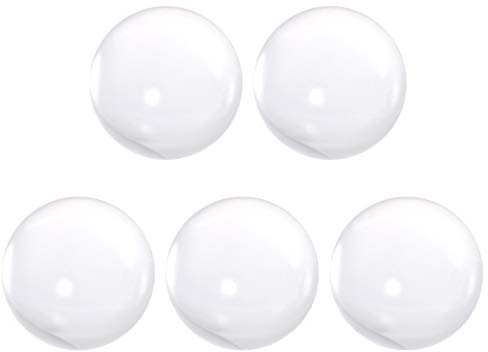 sourcing map Clear Acrylic Contact Juggling Ball - 35mm, 5 Pcs