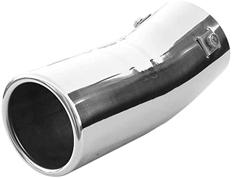Exhaust Tip Trim Car End Pipe Tail Sport Muffler Stainless Steel Chrome Universal