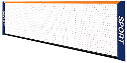 Colcolo Strapazierfähiges Nylon-Netz-Ersatznetz für Badminton Tennis Volleyball Training Indoor e Outdoor Yard Sports, 5.1M