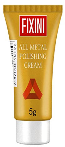 LATAFA Metall Politur Paste, Politur Metall & Aluminium Reiniger, Küche Topfboden Schwarz Skala Rostentferner, Metall Politur Creme, Metall Polierpaste