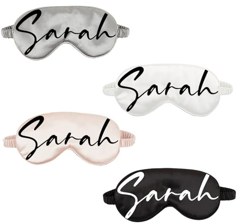 Individuelle Augenmaske zum Schlafen, personalisierte Schlafmaske, Gestalten Sie Ihr eigenes Bild, Text, Logo, weiche, verstellbare Augenbinde, für Männer und Frauen, Zuhause, Reisen, Büros