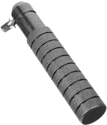 Schwarzes Becken Gegengewicht aus Metall für Drumständer Arm | Geeignet für Jazz Drum Beckenarm, Einfache Montage, Stabile Ausführung, Stilvolles Design, Zubehörteil