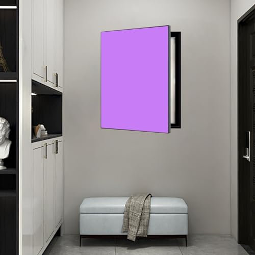 Stromkasten Verkleidung Dekorative Sicherungskastenabdeckungen, Kunststoff-Sicherungskasten, Einfarbig, Versteckte Schalttafel-Dekoration zur Wandmontage für Wohnzimmer, Büros(Style N,50 x 60cm ( 19 3