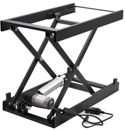Elevador eléctrico de cizallamiento Mesa elevadora de Tijera eléctrica, Plataforma de Trabajo, Escritorio de computadora, Elevador electrónico, Control Manual, Elevador de café para Comedor,