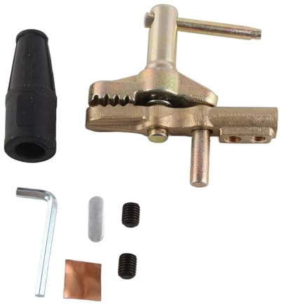 Hyuduo 800A Welding Earth Clamp, Solid Metal Materials, Wide Application, Large Clamping Range, Opening of Grounding Clamp: Approx. 35mm, Suitable for Argon Arc Welding, Submerged Arc