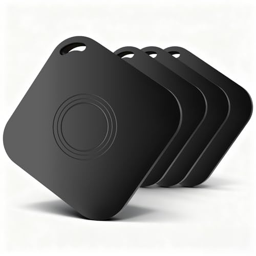 Air Tracker Tag Item Finder, Smart Air Tracker Tag Compatible with Apple Find My APP (iOS Only), Replaceable Battery, IP67 Waterproof, Smart Bluetooth Anti-Lost Item Finder for Key Wallet Luggage