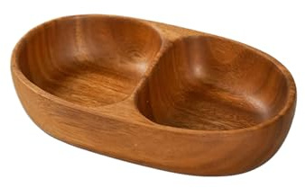 Genérico Boles Para Aperitivos - Cuencos Pequeños Para Servir Contenedores Para Snacks | Recipiente De Madera Para Alimentos En Encimera De Cocina Cereales Frutos Secos
