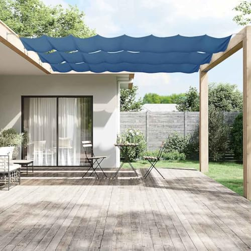 Toldo lateral contra el viento para balcón, toldo vertical, 180 x 800 cm, tela Oxford, toldo vertical exterior para balcón, terraza, jardín