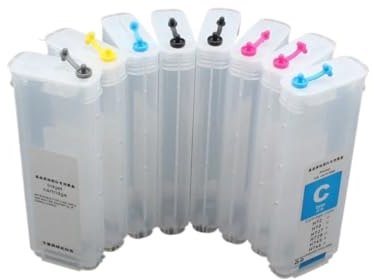 Versione 280ml for 70 cartucce d'inchiostro di ricarica vuote con chip di ripristino automatico for stampanti Z2100 Z5200