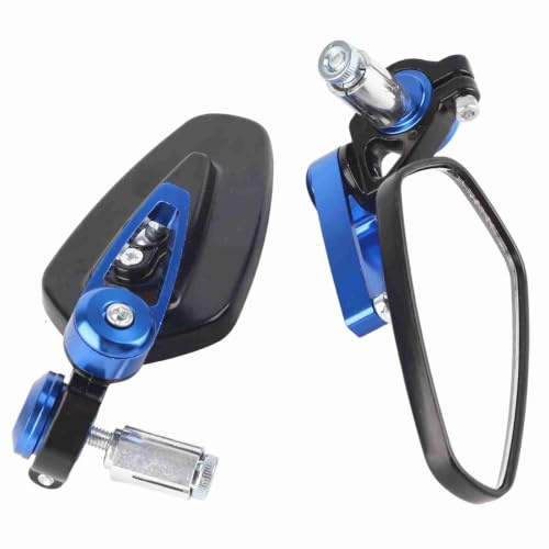 Rückspiegel, Motorrad Rückspiegel, Aluminium, Universal, Verstellbar, Weitwinkel for Motorcycle Riders, City, Travel