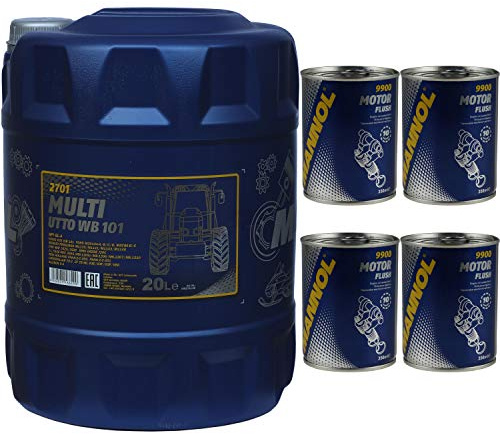 20L Original MANNOL Multi UTTO WB 101 API GL-4 Landmaschinenöl Motor Flush