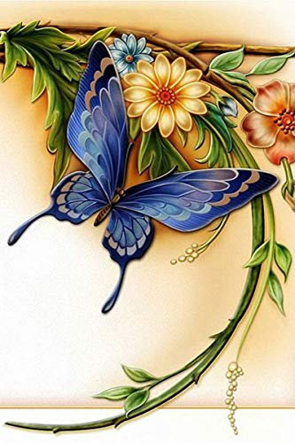 Diamond Painting Full Set, ABEUTY DIY 5D Diamant Painting Grüne Pflanzen Diamant Malerei Malen nach Zahlen Kreuzstich Crystal Diamond Art Kits