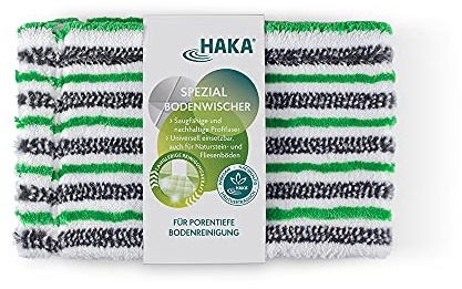 HAKA Wischmopp-Bezug, 1 Stück, für Fliesen & offenporige Steinböden