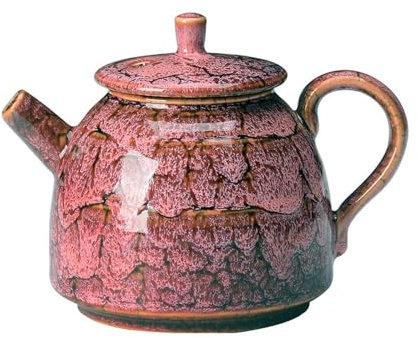 Theiere Théière en céramique, Bouilloire à Eau, Tasse, théière for thé en Tasse, théières Samovar pour Le thé en Feuilles ou Les Fleurs de thé(03)