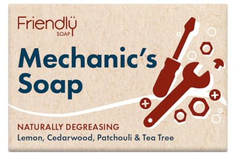 Friendly Soap Mechanic�s Soap Bar 95g-6 Pack