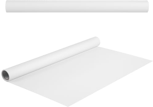 SEWACC Rouleau de Papier à Dessin Vierge Blanc 1 Pièce, 5m