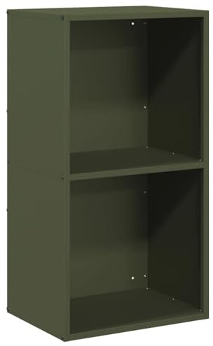 vidaXL Firewood Rack Olive Green 40x30x75 cm Cold-rolled steel