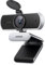 UGREEN Webcam 2K, USB A Webcam mit Mikrofo, Kamera PC, Fixfokus, 80°Sichtfeld, Kamera mit Privacy Cover, Automatische Lichtkorrektur, Plug & Play, PC Camera für Windows/MacOS/Zoom(Silbergrau)