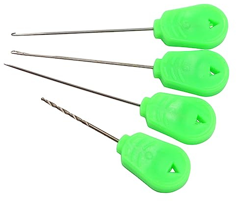 Kits d'aiguilles d'appât pour la pêche à la carpe, appâts de gréement à l'aiguille, appâts de gréement, aiguilles, appâts bouillettes
