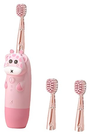DEARMAMY Elektrische Schallzahnbürste Für Junge Mädchen Usb-babyzahnbürste Zahnbürste Mit Cartoon-design Intelligenter Timer Rutschfester Griff Leicht Zu Greifen Für Junge Mädchen
