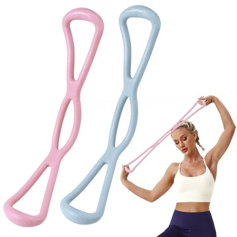 Armtrainer Resistance Bands, 2 Fitnessbänder, Variable Widerstandsbänder | Fitnessbänder mit variablem Widerstand für Gymnastik, Yoga, Pilates zur Verbesserung von offenem Rücken und Schultern