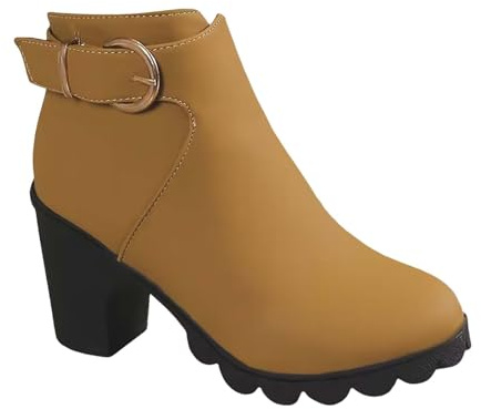 Stivali Senza Tacco Donna Stivali Estivi Comfort Lunghi con Cerniera E Lacci sotto Motivo Stampato a Giardino Impermeabili Western Stivaletti da Donna Motivo Gambale XXL