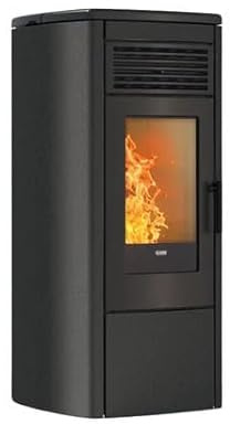 Stufa a Pellet AURA 120 AIR Matt Black