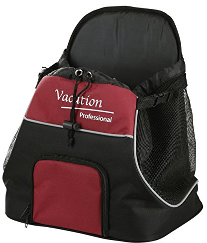 Fronttragetasche Vacation 31x24x38cm, schwarz/rot