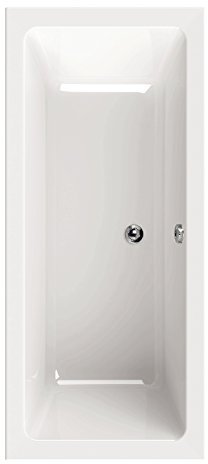 'aquaSu® Acryl - Badewanne oNno I 170 x 75 cm I Weiß I Wanne I Badewanne I Bad I Badezimmer