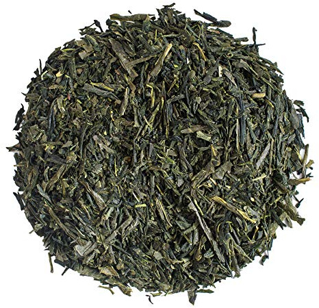 Moya Sencha Ekologiskt Japanskt Grönt Te Lösa Blad NO. 21 | 100g | Te från Japan | Vänligt för Veganer och Vegetarianer | Förpackat i en Flerfärgad Kartongburk | Perfekt för en Present