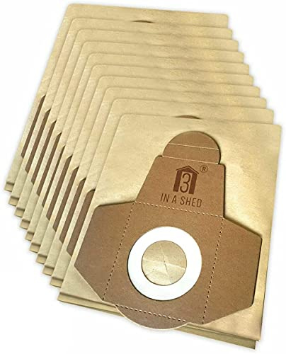 10 x Compatible Strong Dust Bags for Fox F50-800 Wet & Dry Vacuum Cleaner hoover 30 Litre