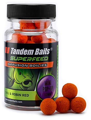 Tandem Baits SuperFeed Mini Diffusion Pop-Up | Carp Fishing Hookbaits | Pop Ups Carp Fishing | Carp Fishing Bait | Carp Bait | Carp Fishing Accessories for Monster Fish 12mm 30g