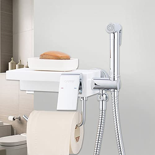 MAGGAZ sistema doccia bidet faucets toilet Bidet shower sprayer hygienic shower anal plug water taps bathroom paper holder shelf holders,G7296,China