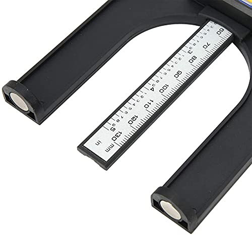 UNbit Medidor de Profundidad de 0-80 mm, medidor de Profundidad magnético, Alta precisión for medir carpintería