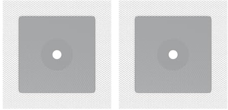 Isolbau Wandmanschette P2 Grau - 2 Stück 120 mm Dichtband - Wasserdichte Manschette für Sanitär, Dusche, Bad, Fliesen, Isolierung Abdichtung Dichtmanschette für Innen- & Außenbereich