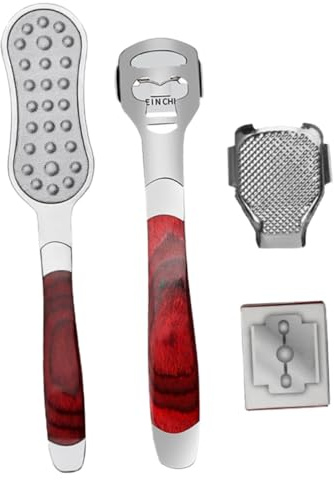 Herramienta de Pedicura 1 Juego Acero Inoxidable Removedor de Callos | Cuchilla para Quitar Callos Pies, de Pedicura para Pies, Cuidado Limpieza Pies