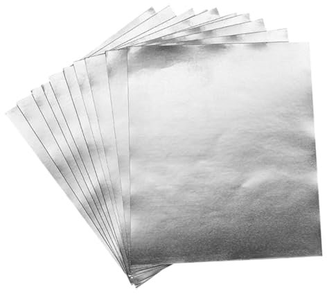 UTHCLO 20blätter Aluminiumflicken Für Pfannen Kochtopfflicken Reparaturflicken Für Undichte Stellen Auslaufsicheres Dichtungsflicken Mit Schleifpapier Für Vorbereitung
