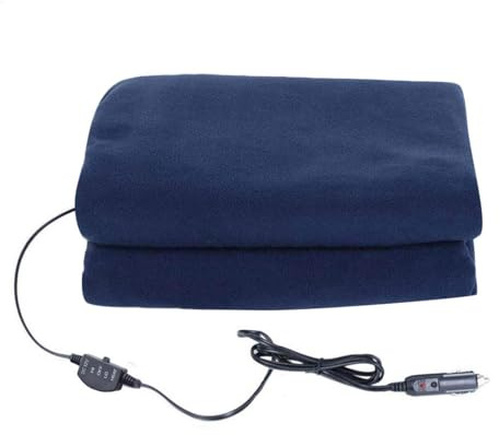 Heated Electric Blanket - 12 Volt 3 Levels Choose Electric Blanket for Car | Foldable and Easy to Use Heat Supplies Suitable for Trucks, SUVs and RVs