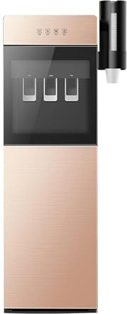 Distributore d'Acqua A Caricamento Inferiore con Portabicchieri, 5 Galloni 3 in 1 Refrigeratore d'Acqua Calda E Fredda per Casa, Ufficio, caffè, tè, Bar, Dormitorio,002