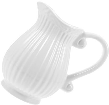 GLEAVI Vase Pichet Céramique pour Composition Décoration De Chambre Style Campagnard Usage Maison Et Bureau